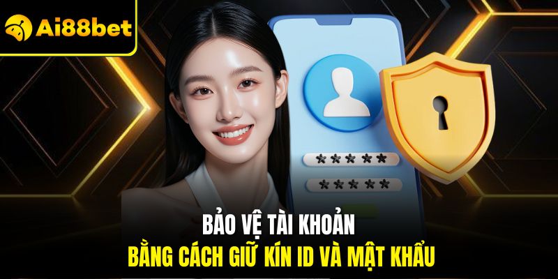 Bảo vệ tài khoản bằng cách giữ kín ID và mật khẩu