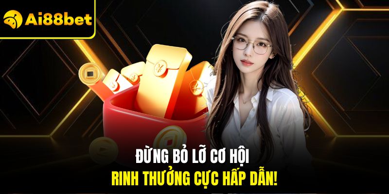 Đừng bỏ lỡ cơ hội rinh thưởng cực hấp dẫn!